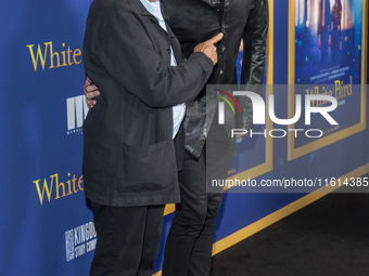 Dustin Hoffman and Marc Forster attend the Lionsgate's ''White Bird'' New York screening at DGA Theater in New York, USA, on September 26, 2...