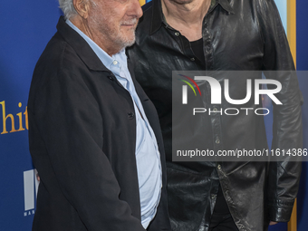 Dustin Hoffman and Marc Forster attend the Lionsgate's ''White Bird'' New York screening at DGA Theater in New York, USA, on September 26, 2...