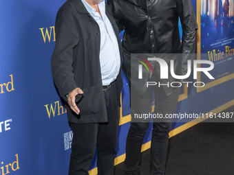 Dustin Hoffman and Marc Forster attend the Lionsgate's ''White Bird'' New York screening at DGA Theater in New York, USA, on September 26, 2...