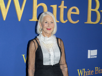 Helen Mirren attends the Lionsgate's ''White Bird'' New York screening at DGA Theater in New York, USA, on September 26, 2024. (