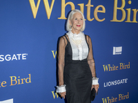 Helen Mirren attends the Lionsgate's ''White Bird'' New York screening at DGA Theater in New York, USA, on September 26, 2024. (