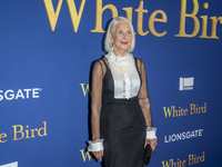 Helen Mirren attends the Lionsgate's ''White Bird'' New York screening at DGA Theater in New York, USA, on September 26, 2024. (