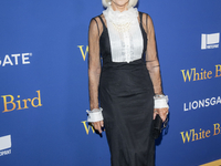 Helen Mirren attends the Lionsgate's ''White Bird'' New York screening at DGA Theater in New York, USA, on September 26, 2024. (