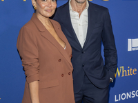 Keytt Lundqvist and Alex Lundqvist attend the Lionsgate's ''White Bird'' New York screening at DGA Theater in New York, USA, on September 26...