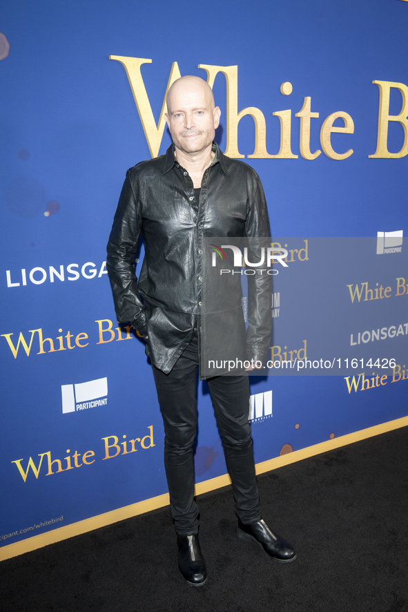 Marc Forster attends the Lionsgate's ''White Bird'' New York screening at DGA Theater in New York, USA, on September 26, 2024. 