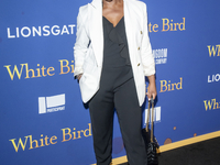 Montego Glover attends the Lionsgate's ''White Bird'' New York screening at DGA Theater in New York, USA, on September 26, 2024. (