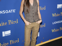 Tara Westwood attends Lionsgate's ''White Bird'' New York screening at DGA Theater in New York, USA, on September 26, 2024. (