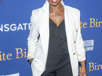 Montego Glover attends the Lionsgate's ''White Bird'' New York screening at DGA Theater in New York, USA, on September 26, 2024. (