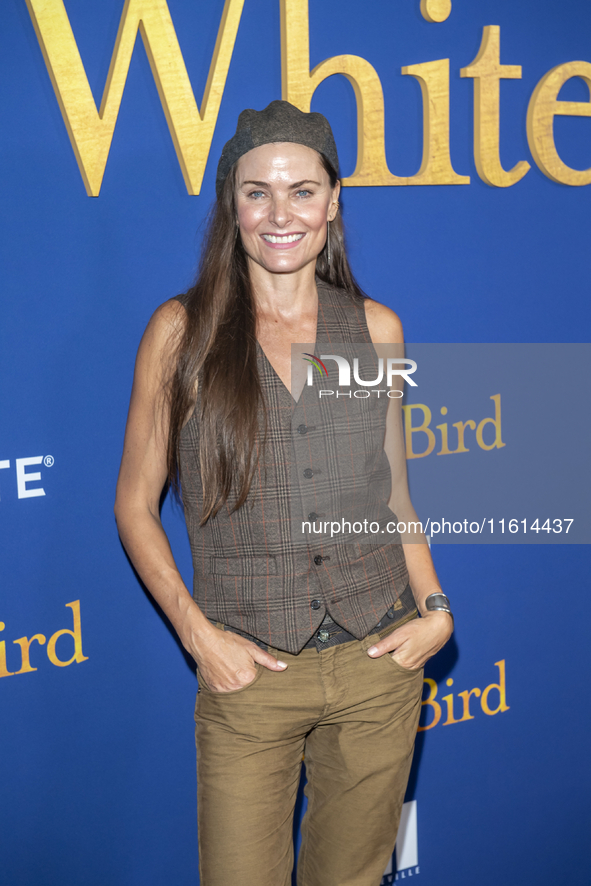 Tara Westwood attends Lionsgate's ''White Bird'' New York screening at DGA Theater in New York, USA, on September 26, 2024. 