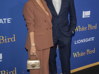 Keytt Lundqvist and Alex Lundqvist attend the Lionsgate's ''White Bird'' New York screening at DGA Theater in New York, USA, on September 26...