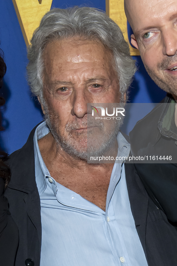 Dustin Hoffman attends the Lionsgate's ''White Bird'' New York screening at DGA Theater in New York, USA, on September 26, 2024. 