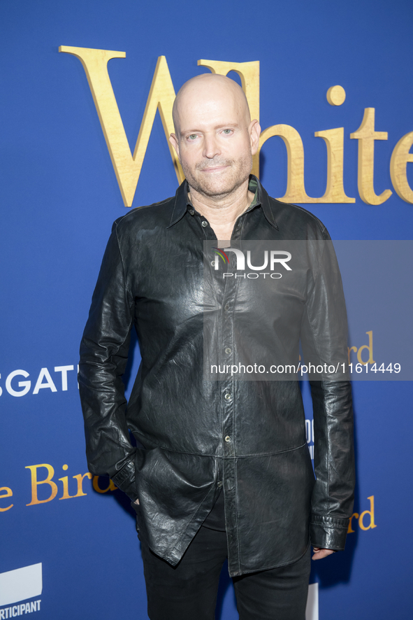 Marc Forster attends the Lionsgate's ''White Bird'' New York screening at DGA Theater in New York, USA, on September 26, 2024. 