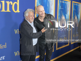 Dustin Hoffman and Marc Forster attend the Lionsgate's ''White Bird'' New York screening at DGA Theater in New York, USA, on September 26, 2...