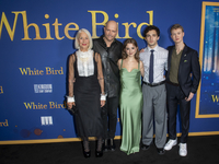 Lionsgate's ''White Bird'' New York Screening. September 26, 2024, New York, New York, USA: (L-R) Helen Mirren, Marc Forster, Ariella Glaser...