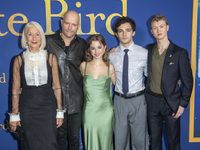 Lionsgate's ''White Bird'' New York Screening. September 26, 2024, New York, New York, USA: (L-R) Helen Mirren, Marc Forster, Ariella Glaser...