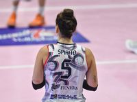 Ilaria Spirito of Chieri '76 during the International Trophy ''Una squadra per un sorriso'' match between Reale Mutua Fenera Chieri '76 and...