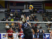 Anna Gray of Chieri '76 is in action during the International Trophy ''Una squadra per un sorriso'' match between Reale Mutua Fenera Chieri...