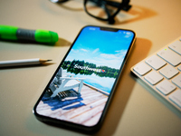 The Southwest Airlines app is seen on a mobile device in this photo illustration taken in Warsaw, Poland on 27 September, 2024. Southwest Ai...