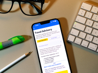 The Southwest Airlines app is seen on a mobile device in this photo illustration taken in Warsaw, Poland on 27 September, 2024. Southwest Ai...