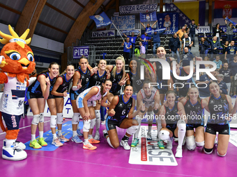 Reale Mutua Fenera Chieri '76 wins the match and gains access to the final of the International Trophy ''Una squadra per un sorriso'' in a m...