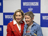 First Lady of Minnesota Gwen Walz during a campaign event in Waukesha, Wisconsin , United States, on September 26, 2024. (