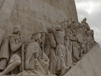 A general view of the Monumento dos Descobridores in Lisbon, Portugal, on September 27, 2024. Data from the BdP indicate that revenue from t...