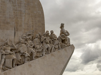 A general view of the Monumento dos Descobridores in Lisbon, Portugal, on September 27, 2024. Data from the BdP indicate that revenue from t...