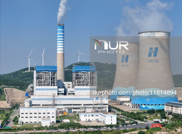 China Huaneng Yantai Bajiao Thermal Power Co., LTD., in Yantai, China, on August 30, 2024. According to the National Energy Administration,...