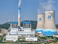 China Huaneng Yantai Bajiao Thermal Power Co., LTD., in Yantai, China, on August 30, 2024. According to the National Energy Administration,...