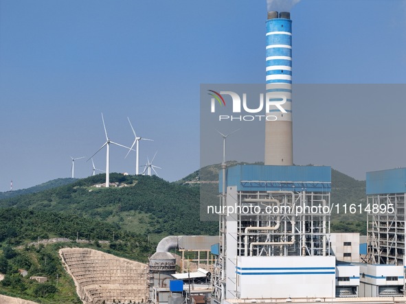 China Huaneng Yantai Bajiao Thermal Power Co., LTD., in Yantai, China, on August 30, 2024. According to the National Energy Administration,...