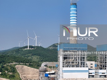 China Huaneng Yantai Bajiao Thermal Power Co., LTD., in Yantai, China, on August 30, 2024. According to the National Energy Administration,...