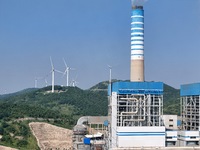 China Huaneng Yantai Bajiao Thermal Power Co., LTD., in Yantai, China, on August 30, 2024. According to the National Energy Administration,...