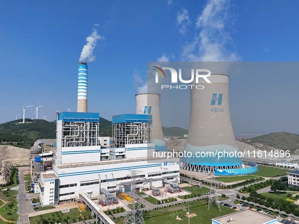 China Huaneng Yantai Bajiao Thermal Power Co., LTD., in Yantai, China, on August 30, 2024. According to the National Energy Administration,...