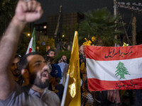 An Iranian protester shouts anti-Israeli and anti-U.S. slogans while taking part in a protest gathering to condemn an Israeli air strike aga...