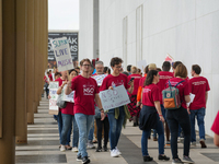 Musicians from the National Symphony Orchestra at the Kennedy Center in Washington, D.C., go on strike for the first time in 46 years. The m...