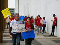 Musicians from the National Symphony Orchestra at the Kennedy Center in Washington, D.C., go on strike for the first time in 46 years. The m...