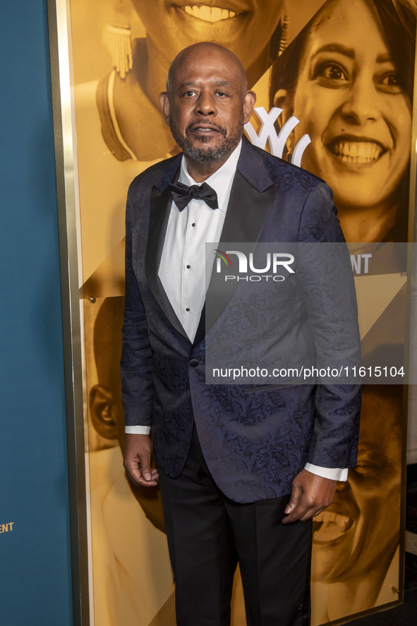 Forest Whitaker attends the 2024 Faces Of Hope Gala at Gotham Hall in New York, USA, on September 27, 2024. 