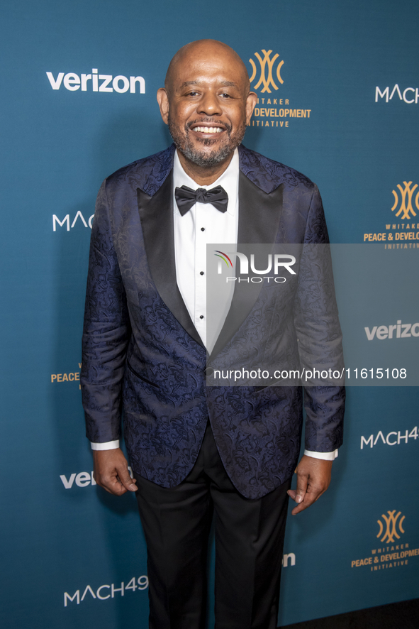 Forest Whitaker attends the 2024 Faces Of Hope Gala at Gotham Hall in New York, USA, on September 27, 2024. 