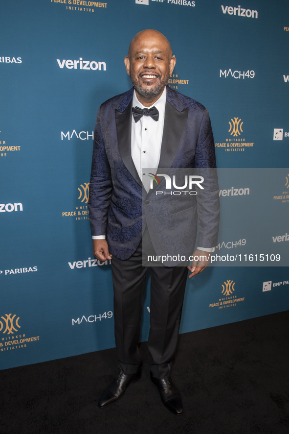 Forest Whitaker attends the 2024 Faces Of Hope Gala at Gotham Hall in New York, USA, on September 27, 2024. 