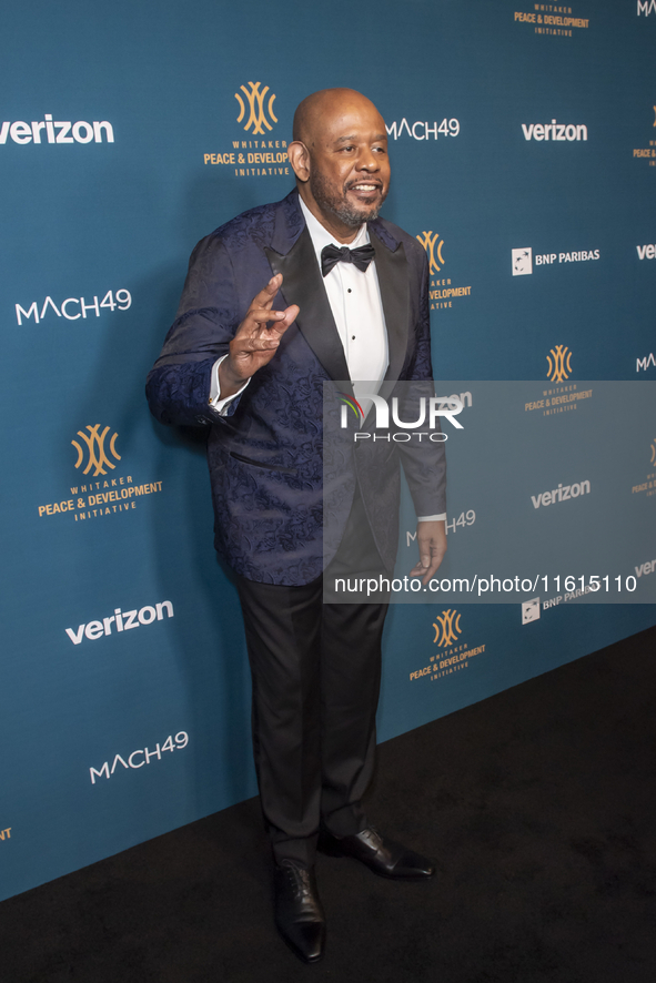 Forest Whitaker attends the 2024 Faces Of Hope Gala at Gotham Hall in New York, USA, on September 27, 2024. 