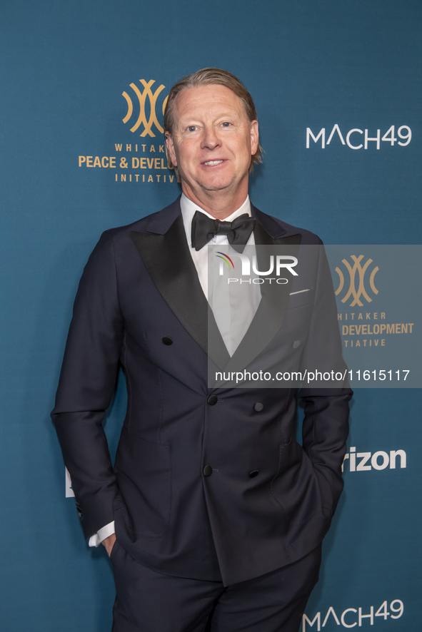 Hans Vestberg, CEO and Chairman of Verizon, attends the 2024 Faces Of Hope Gala at Gotham Hall in New York, New York, USA, on September 27,...