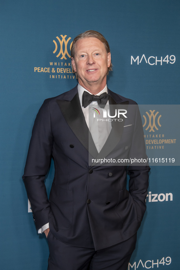 Hans Vestberg, CEO and Chairman of Verizon, attends the 2024 Faces Of Hope Gala at Gotham Hall in New York, New York, USA, on September 27,...