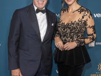 Domenico Vacca and Eleonora Pieroni attend the 2024 Faces Of Hope Gala at Gotham Hall in New York, New York, USA, on September 27, 2024. (