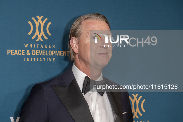 Hans Vestberg, CEO and Chairman of Verizon, attends the 2024 Faces Of Hope Gala at Gotham Hall in New York, New York, USA, on September 27,...