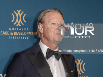 Hans Vestberg, CEO and Chairman of Verizon, attends the 2024 Faces Of Hope Gala at Gotham Hall in New York, New York, USA, on September 27,...