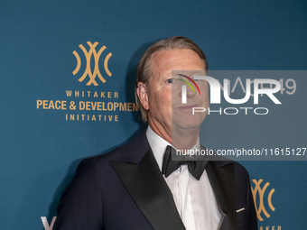 Hans Vestberg, CEO and Chairman of Verizon, attends the 2024 Faces Of Hope Gala at Gotham Hall in New York, New York, USA, on September 27,...