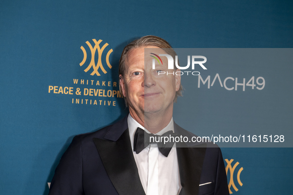 Hans Vestberg, CEO and Chairman of Verizon, attends the 2024 Faces Of Hope Gala at Gotham Hall in New York, New York, USA, on September 27,...