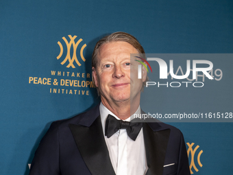 Hans Vestberg, CEO and Chairman of Verizon, attends the 2024 Faces Of Hope Gala at Gotham Hall in New York, New York, USA, on September 27,...