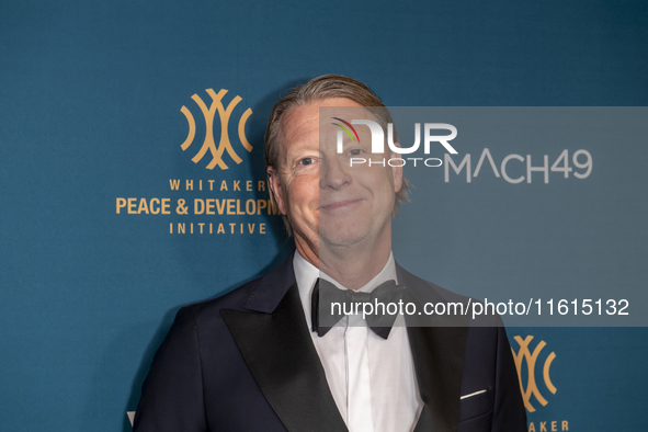 Hans Vestberg, CEO and Chairman of Verizon, attends the 2024 Faces Of Hope Gala at Gotham Hall in New York, New York, USA, on September 27,...