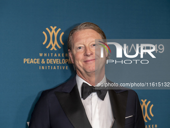 Hans Vestberg, CEO and Chairman of Verizon, attends the 2024 Faces Of Hope Gala at Gotham Hall in New York, New York, USA, on September 27,...